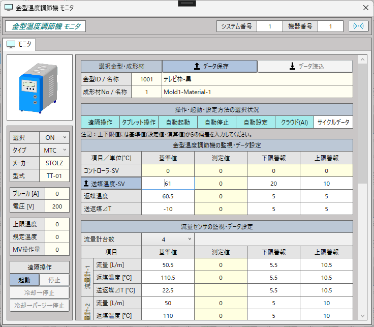 RoboLink Inspection 金型温度調節機